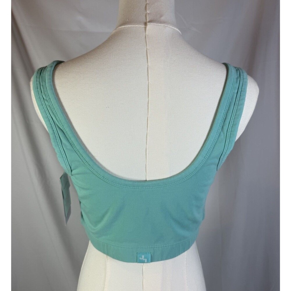 JoyLab Women's Built In Jersey Sports Bra - Color Turquoise Green Size X-Large - Picture 7 of 9